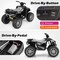 Honeyjoy 24V Kids Ride-On Electric ATV 4-Wheeler Quad Car with Wireless Connection Black/Blue/Pink/Red/Purple